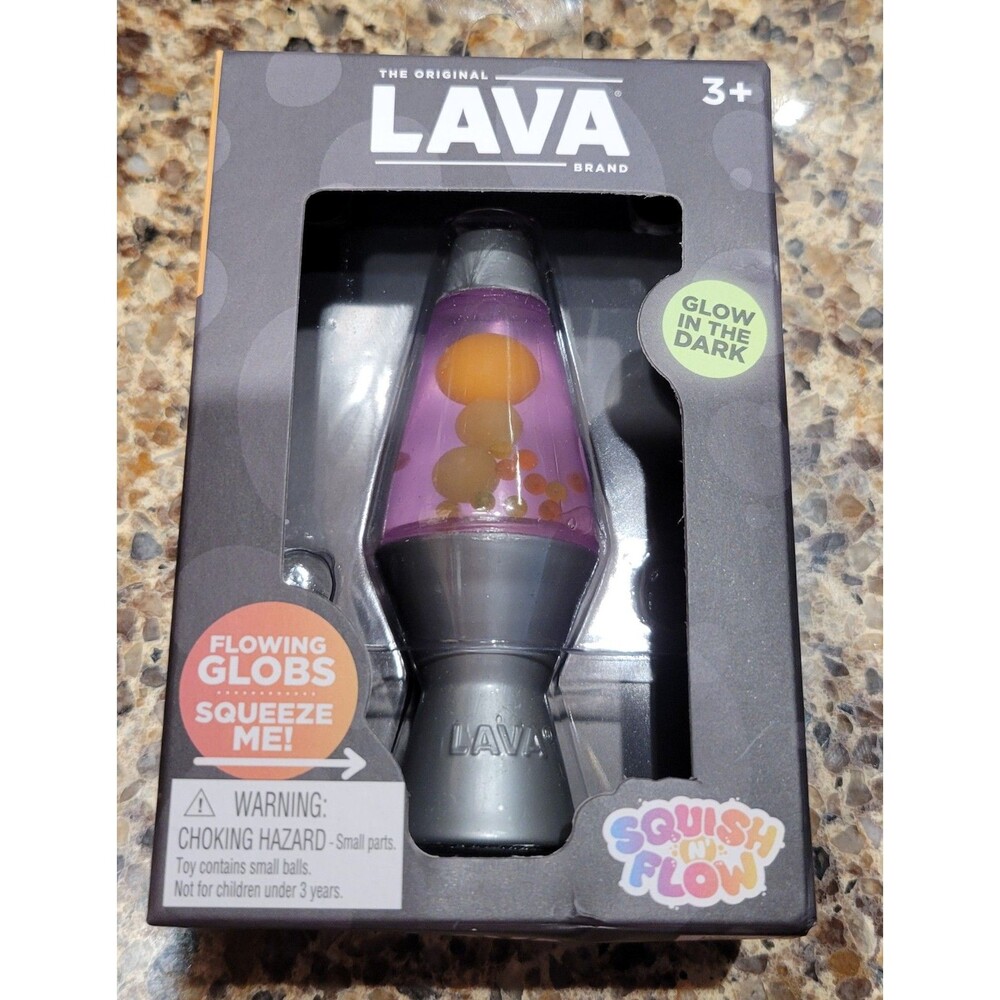 NIB Needoh Squish N Flow Lava Lamp